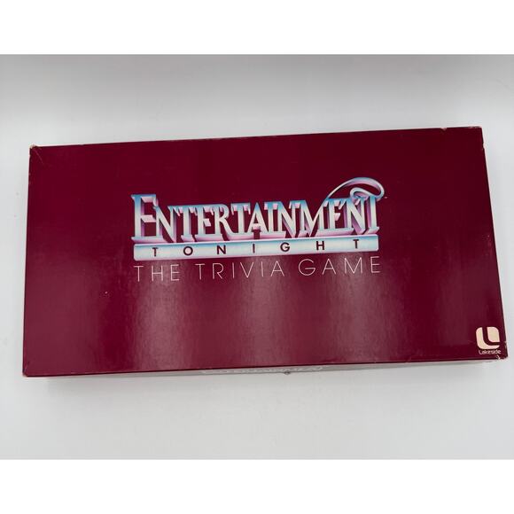 Vintage Entertainment Tonight The Trivia Game 1984 Complete - Picture 2 of 6